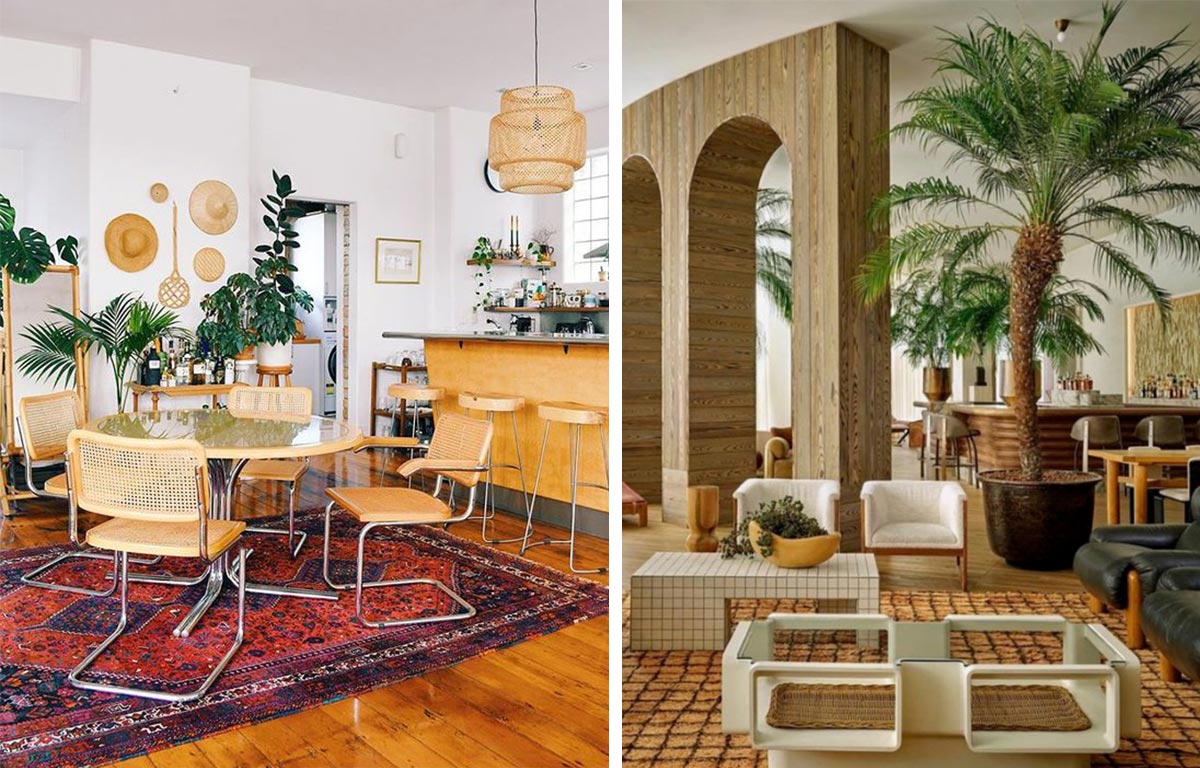 Instagram Accounts that use greenery for enhancing spectacular interior spaces.